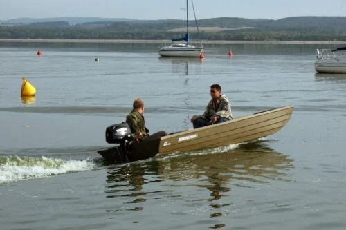 Marine Jon 14 Groen Aluminium Platbodem boot / visboot - Afbeelding 8
