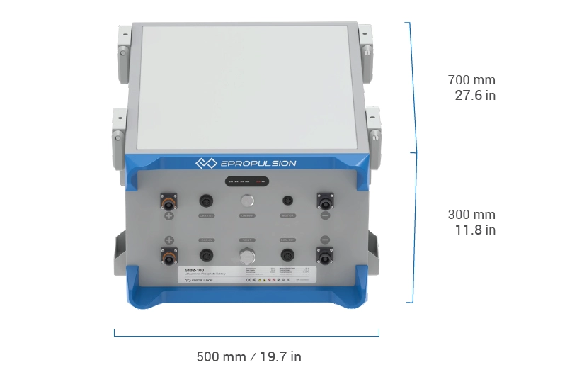 ePropulsion G102-100 Accu %count(title) Officiële Suzuki Marine dealer Noord-Holland ePropulsion G102-100 Accu - Afbeelding 2