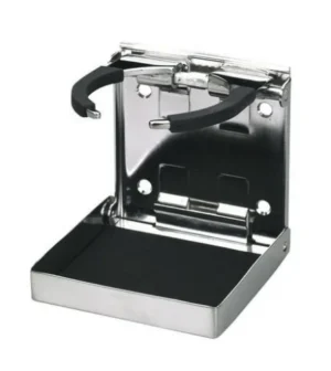 Allpa RVS drankhouder met veer-grip klapbaar 98 4x102mm