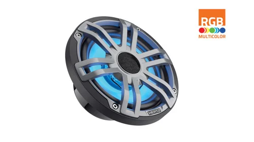 Hertz - HEX 6.5 S-LD-G - 6.5" Marine Sport coax speakers | Grijs (RGB led), set van 2 %count(title) Officiële Suzuki Marine dealer Noord-Holland Hertz - HEX 6.5 S-LD-G - 6.5" Marine Sport coax speakers | Grijs (RGB led), set van 2 - Afbeelding 2