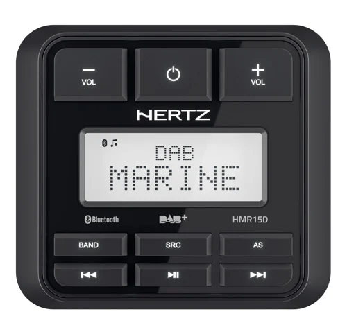 Hertz - HMR 15 D - DAB+/FM/USB/BT 4x50 Watt %count(title) Officiële Suzuki Marine dealer Noord-Holland Hertz - HMR 15 D - DAB+/FM/USB/BT 4x50 Watt