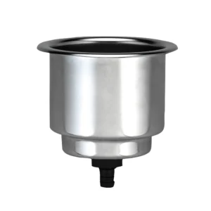 Inbouw bekerhouder RVS voor bekers en blikjes