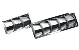 Ventilatierooster RVS met 3 sleuven