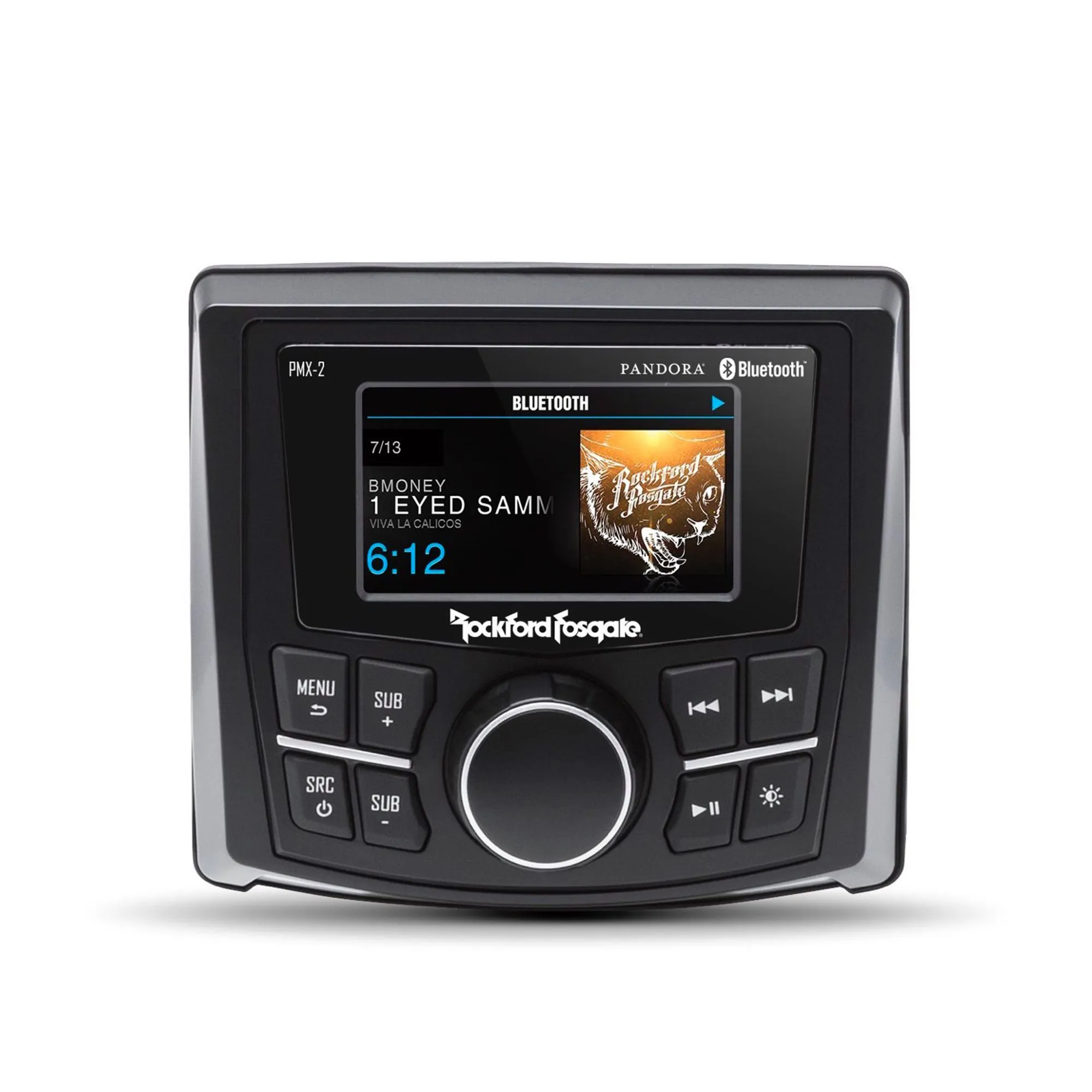 Rockford Marine Radio PMX-2 Bluetooth 1-zone %count(title) Officiële Suzuki Marine dealer Noord-Holland Rockford Marine Radio PMX-2 Bluetooth 1-zone