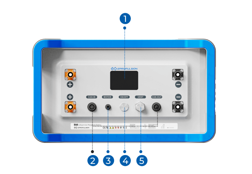 ePropulsion E60 Accu (3072Wh - 48V) %count(title) Officiële Suzuki Marine dealer Noord-Holland ePropulsion E60 Accu (3072Wh - 48V) - Afbeelding 6