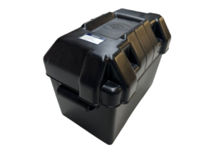 Talamex accubak | Zwart met riem