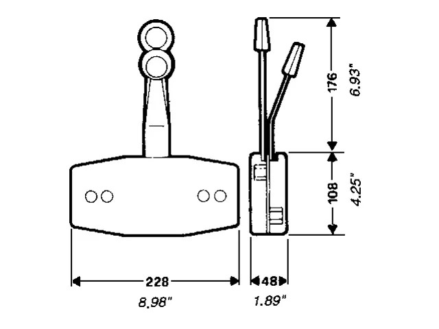 Ultraflex B47 bedieningsunit | Ivoor %count(title) Officiële Suzuki Marine dealer Noord-Holland Ultraflex B47 bedieningsunit | Ivoor - Afbeelding 2